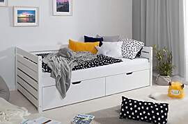 TiCAA Sofabett Naomi inkl. 2X Schubkästen, 90x200