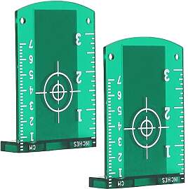 TICFOX Laser Zieltafel, Magnetische Zielplatte, 2