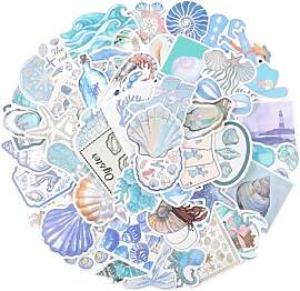 TIESOME 50 Stück Ästhetische Marine Stickers,