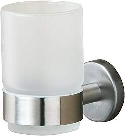 Tiger 3076 Badserie Boston Becherhalter mit Glas