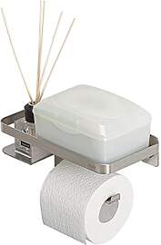 Tiger Caddy Toilettenpapierhalter mit Ablage,