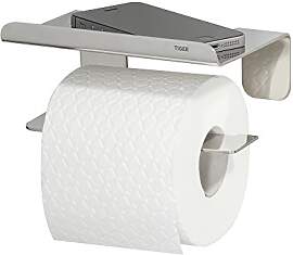 Tiger Colar Toilettenpapierhalter mit Ablage zum