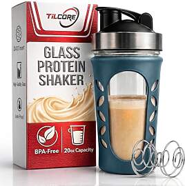 Tilcore Protein Shaker 635ml/20oz: BPA-freier