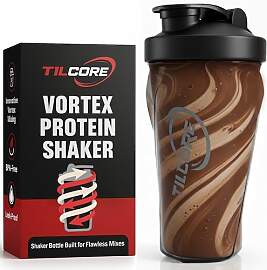 Tilcore Vortex Protein Shaker Bottle 24 oz/700ml - 