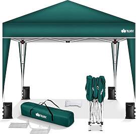 tillvex Pavillon 3x3m wasserdicht + 4er Set
