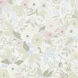Timeet 44x300cm Selbstklebende Tapete Beige Blumen 