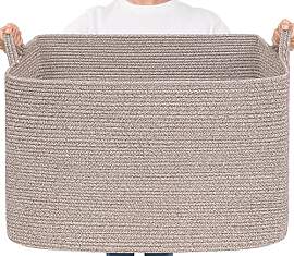 TIMEYARD 105L Großer Aufbewahrungskorb,