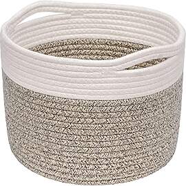 TIMEYARD Korb Aufbewahrung, Wäschekorb Kinder,