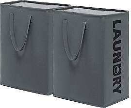 TIMEYARD Wäschekorb Groß, 2er Set 75L