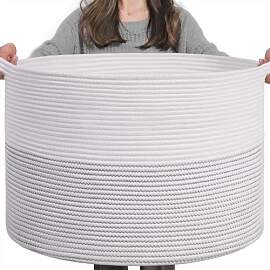 TIMEYARD XXL Groß Wäschekorb, Korb Aufbewahrung, 