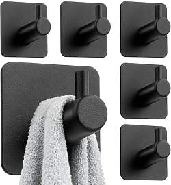 Timzeit Handtuchhalter ohne Bohren - 6er set