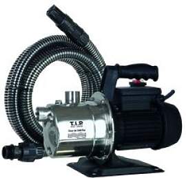 T.I.P. Clean Jet 1000 Plus Gartenpumpe - Edelstahl 