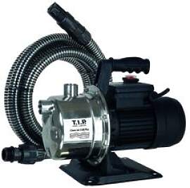 T.I.P. Clean Jet 1300 Plus Gartenpumpe - Edelstahl 