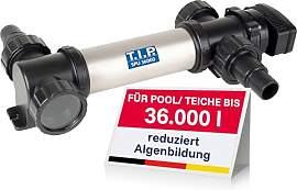 T.I.P. Edelstahl UV-C Strahler für Pools und