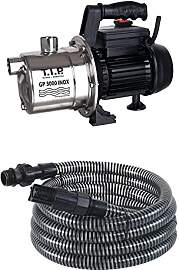 T.I.P. Gartenpumpe Edelstahl GP 3000 INOX + T.I.P. 