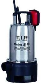 T.I.P. Schmutzwasser Tauchpumpe - Edelstahl,