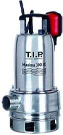 T.I.P. Schmutzwasser Tauchpumpe - Edelstahl,