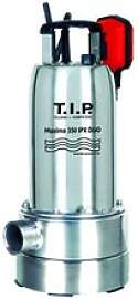 T.I.P. Schmutzwasser Tauchpumpe - Edelstahl,
