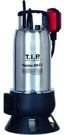 T.I.P. Schmutzwasser Tauchpumpe - Edelstahl,