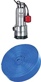T.I.P. Schmutzwasser Tauchpumpe Maxima 350 IPX DUO 