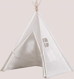Tipi Zelt Totki Kids Gardenia Weiß - Sklum