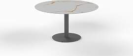 Tisch Glarus Mollis rund - 130 cm rund Dekton ceppo