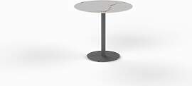 Tisch Glarus Mollis rund - 80 cm rund HPL bluestone