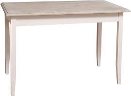 Tisch im Landhausstil - 120 x 70 cm gewachst