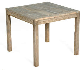 Tisch Wellington 90cm x 90cm Old Teak grey-washed