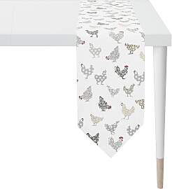 Tischband APELT "6710", grau, B:172cm