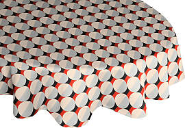 Tischdecke ADAM "Circles" Gr. 1, orange