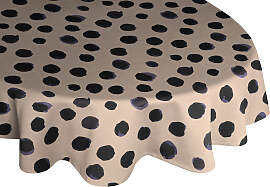 Tischdecke ADAM "Dots", lila, B:145cm