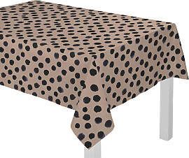 Tischdecke ADAM "Dots", lila, B:190cm
