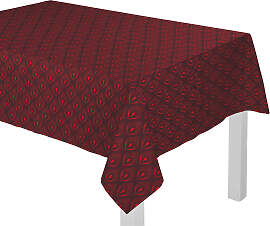 Tischdecke ADAM "Feathers" Gr. 1, rot