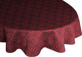 Tischdecke ADAM "Feathers" Gr. 1, rot