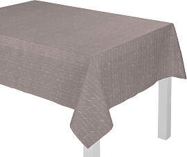 Tischdecke ADAM "Scribble", lila (natur, 