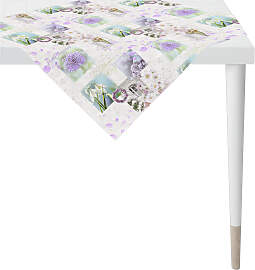 Tischdecke APELT "6722", lila (mauve),