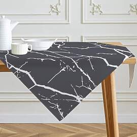 Tischdecke Grau und Weiß Mittelläufer Moderne