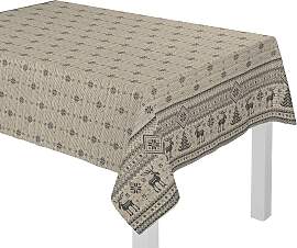 Tischdecke WIRTH "ROMO", beige (creme,