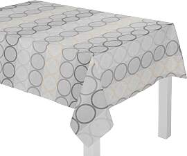 Tischdecke WIRTH "ZIRBELLO" Gr. 4, grau