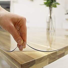Tischfolie 2mm Transparent Klar Tischdecke
