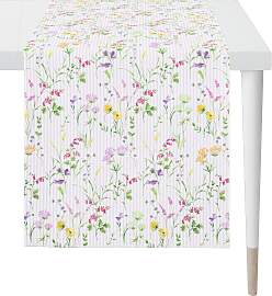 Tischläufer APELT "3105", lila, bunt,