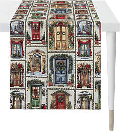 Tischläufer APELT "3715", bunt, B:140cm 