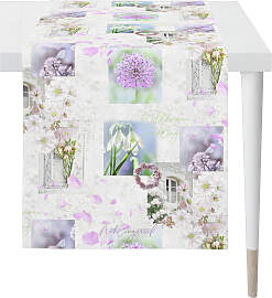 Tischläufer APELT "6722", lila (mauve), 