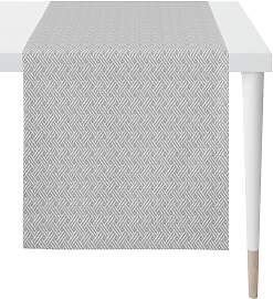 Tischläufer APELT "Match", grau (grau,