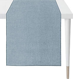 Tischläufer APELT "Stone", denim,