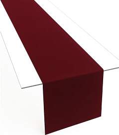Tischläufer aus Minimate Gewebe. Modern, glatt,