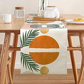 Tischläufer Modern Abstrakt Tischläufer Boho
