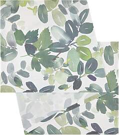 Tischläufer Steffi in Grün ca. 45x150cm