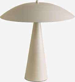 Tischlampe Aus Eisen Irune Beige Tapioca - Sklum